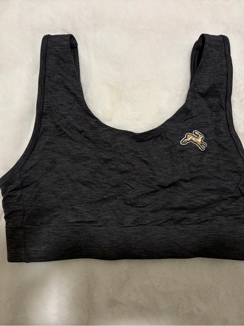 Tracksmith Session Bra - Dark Gray